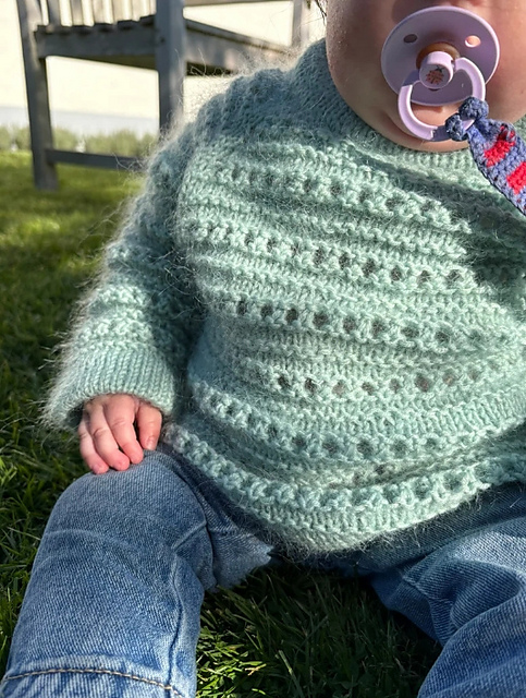 Easy Spring Sweater Baby
