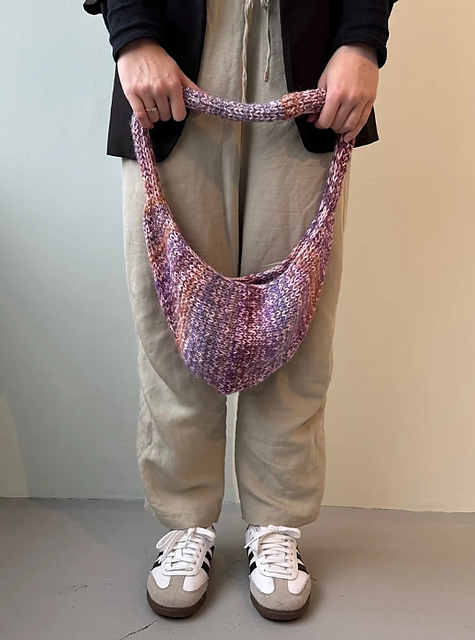 Ultra Easy Bag Stockinette Stitch Edition