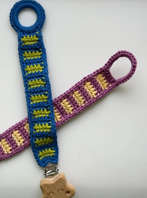 Ultra Easy Pacifier Chain Crochet