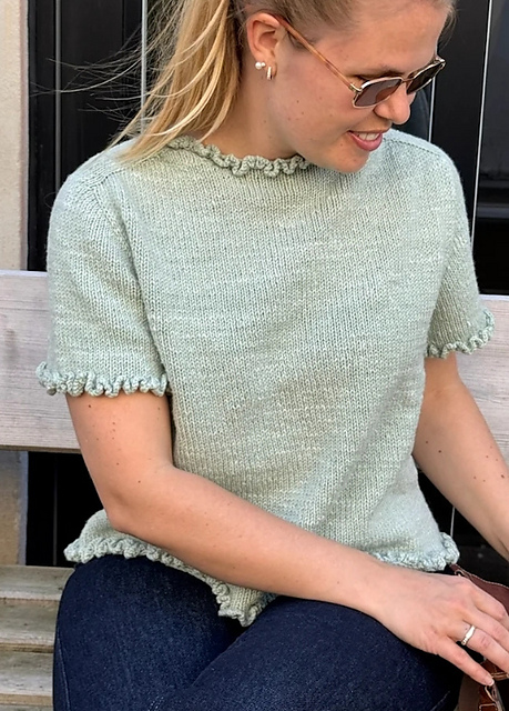 Easy Ruffle Tee