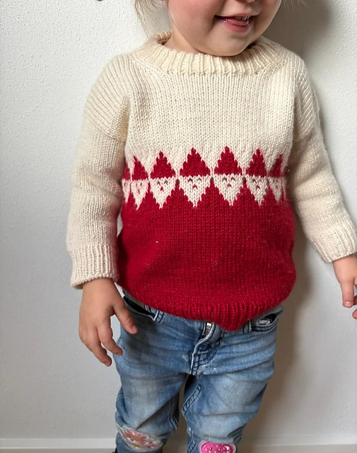 Easy Santa Sweater Junior