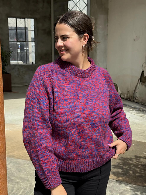 Easy Raglan Sweater