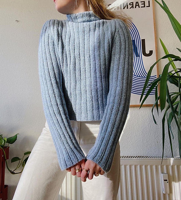 Easy Wide Rib Sweater