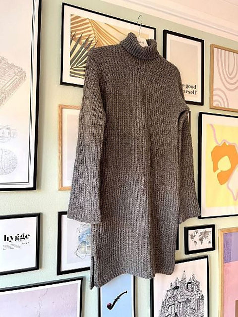 Easy Evening Dress  (Turtleneck Edition)