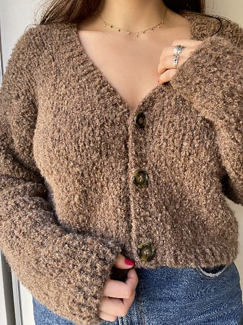 Easy Teddy Cardi