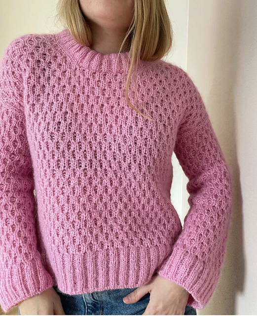 Easy Honeycomb Sweater