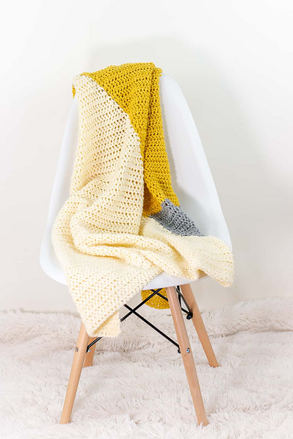 Two Triangle Baby Blanket