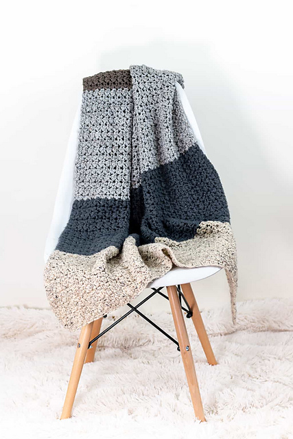 Natural Striped Blanket