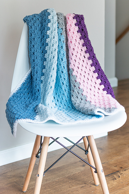 Modern Granny Baby Blanket