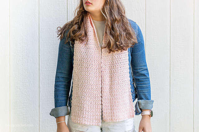 Griddle Stitch Scarf
