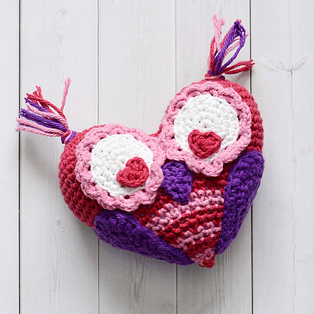 Heart shaped Owl