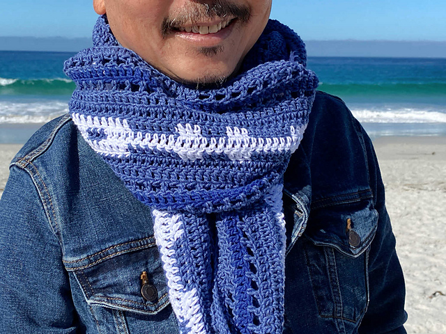 Euro-inspired scarf