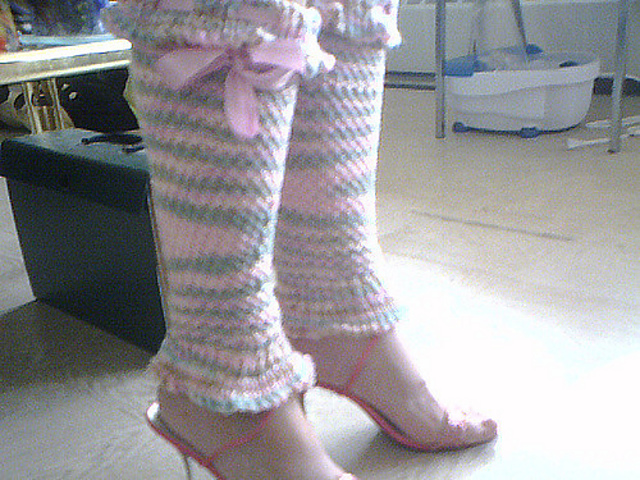 Ruffled Legwarmers