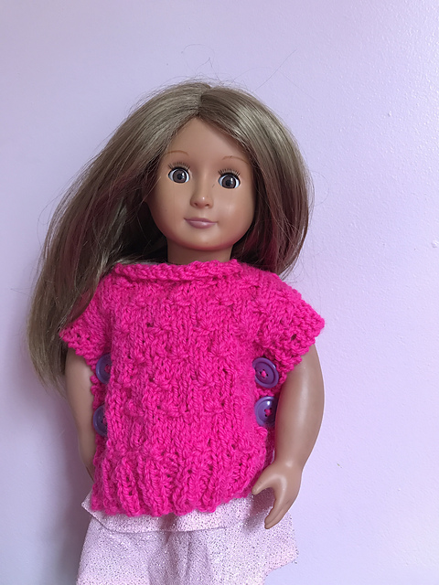 Simple Doll Poncho
