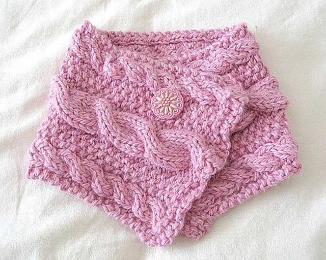 Nancy's Cabled Scarf