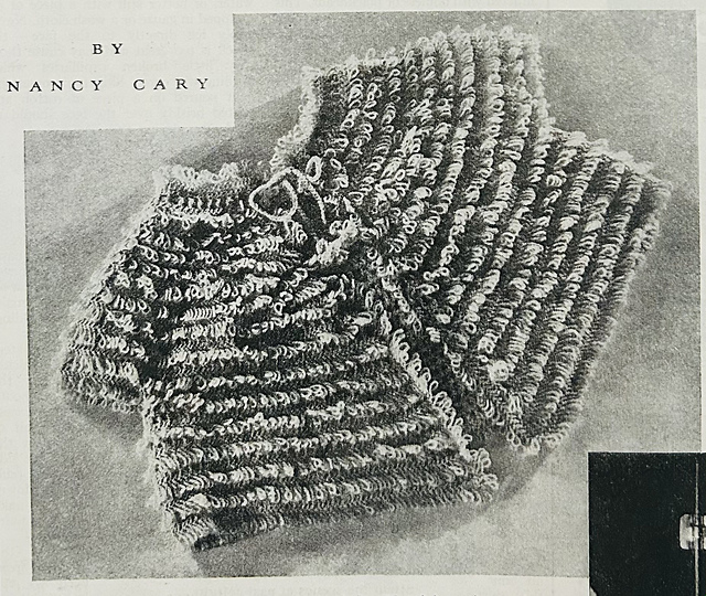 Fringed Cape Sweater