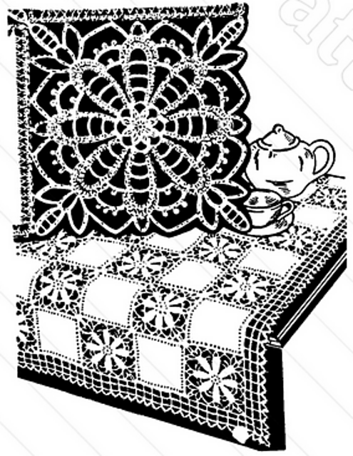 Tea Cart Cloth