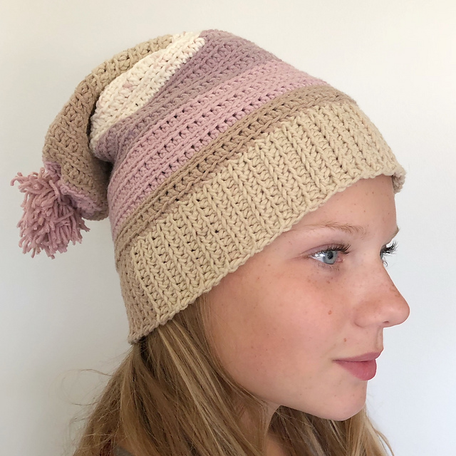 Ribbed Slouchy Hat