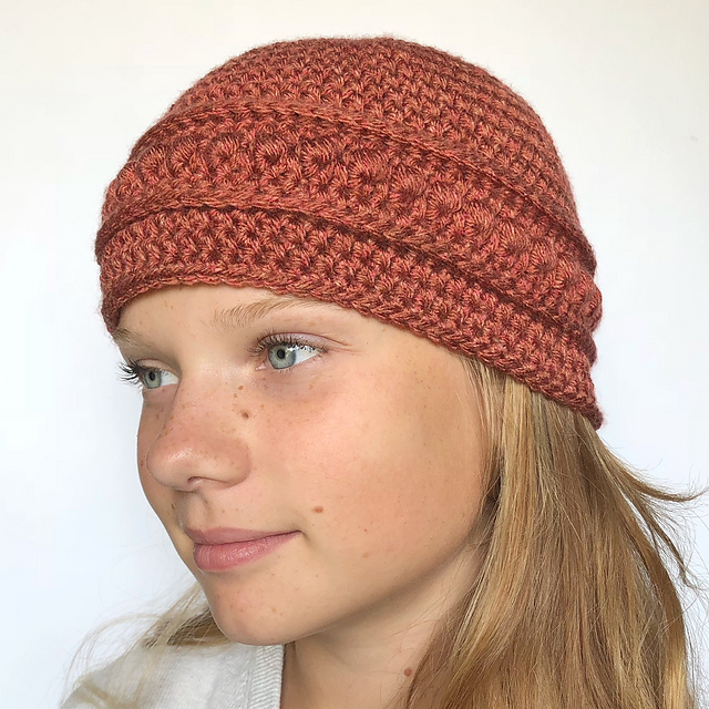 Fall Puff Brim Beanie