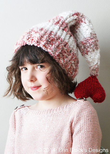 Chunky Gnome Heart Hat (hat025)