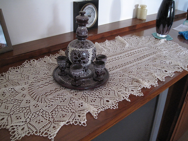Oblong Doily 1