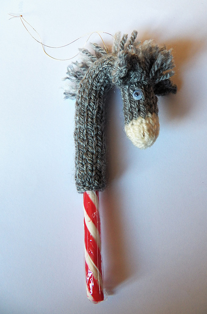 Candy Cane Donkeys