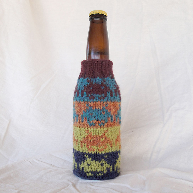 Space Invaders Bottle Koozie