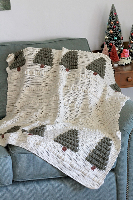 Bobble Forest Blanket