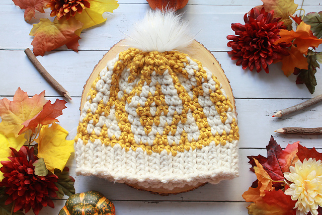 Autumn Diamonds Beanie