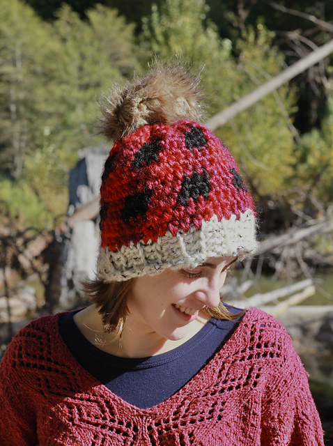 Chunky Plaid Hat