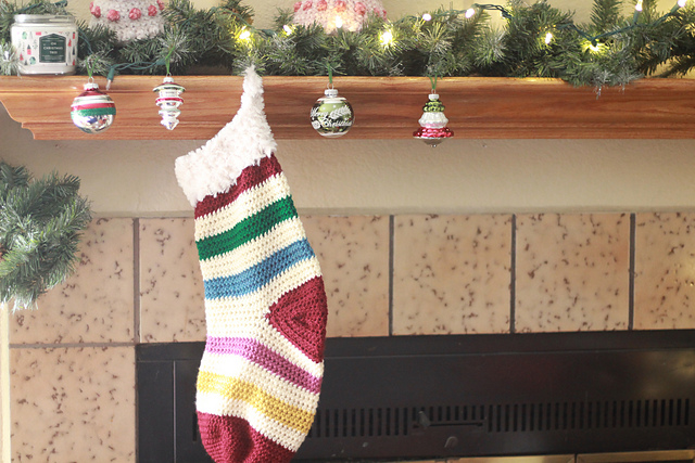 Merry and Bright Stocking