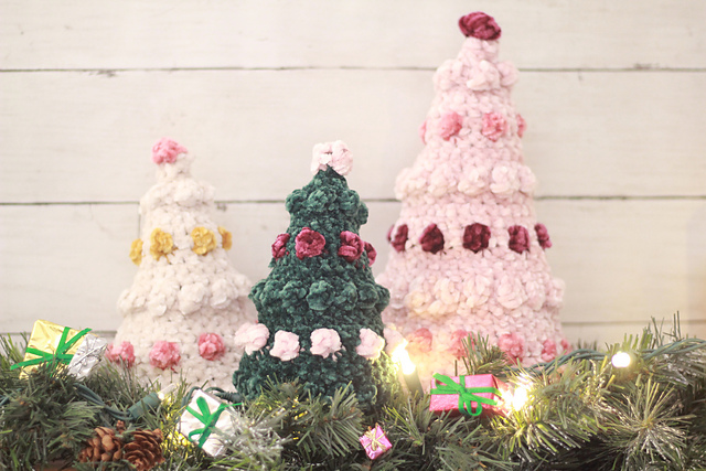 Velvet Bobble Trees