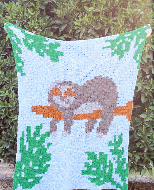 C2C Sloth Blanket