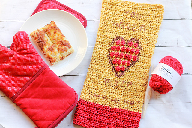 PIzza My Heart Towel