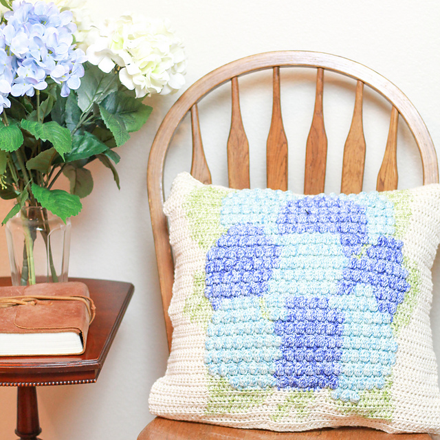 Hydrangea Pillow