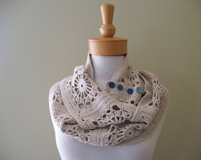 Square Motif Scarf