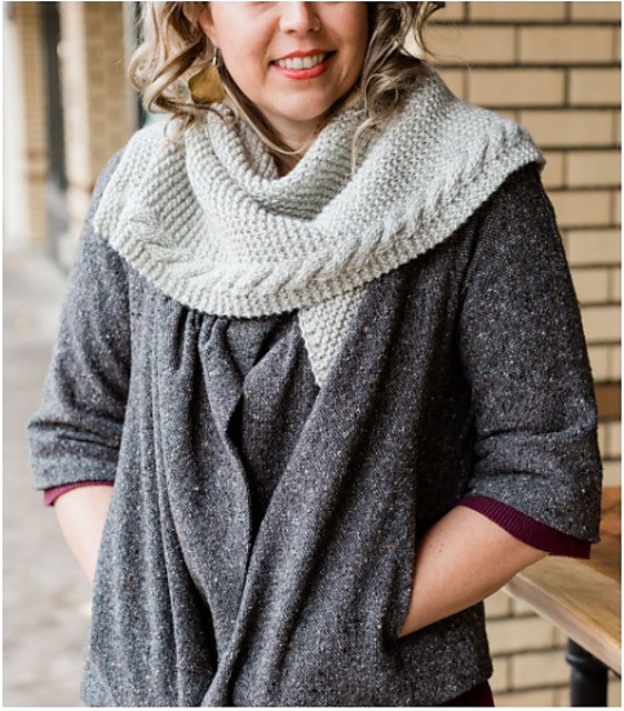 January Morning Shawl