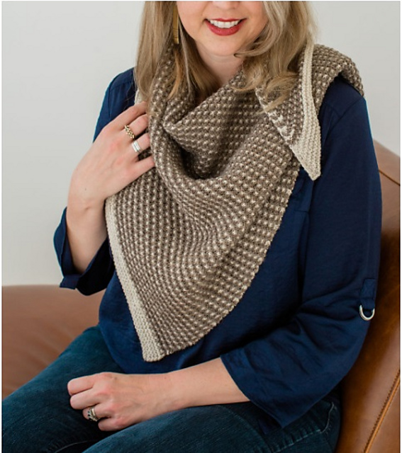 Silver Birch Shawl