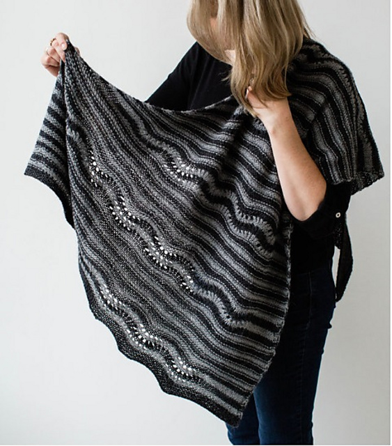 Thunderstorm Shawl