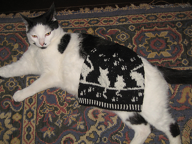 Ravelry: Herding Cats Stranded Hat pattern by Karen Buhr