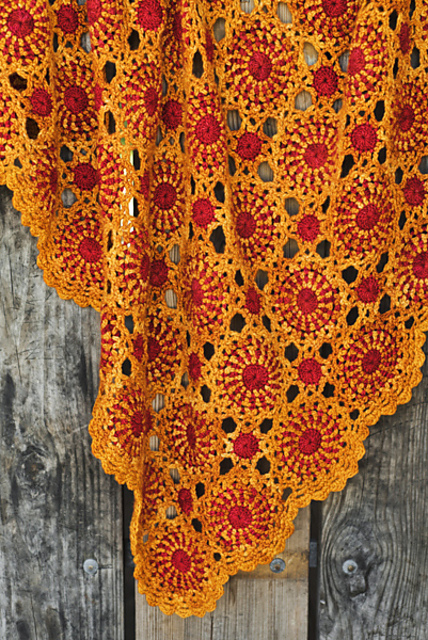 Fall for Floral Afghan