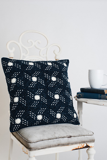 Sashiko Pillow