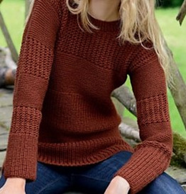 Pull tube effet de rayures n°100-T13-266