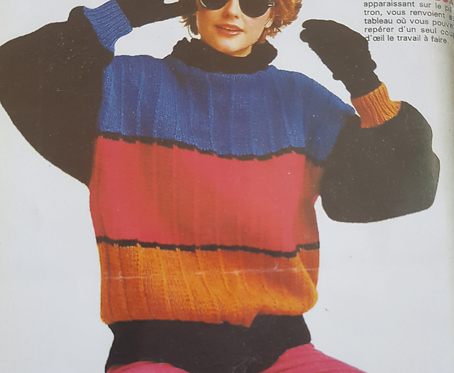 Pull 3 couleurs