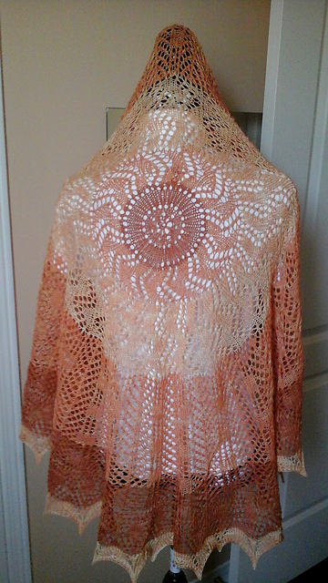 Zinnia Shawl