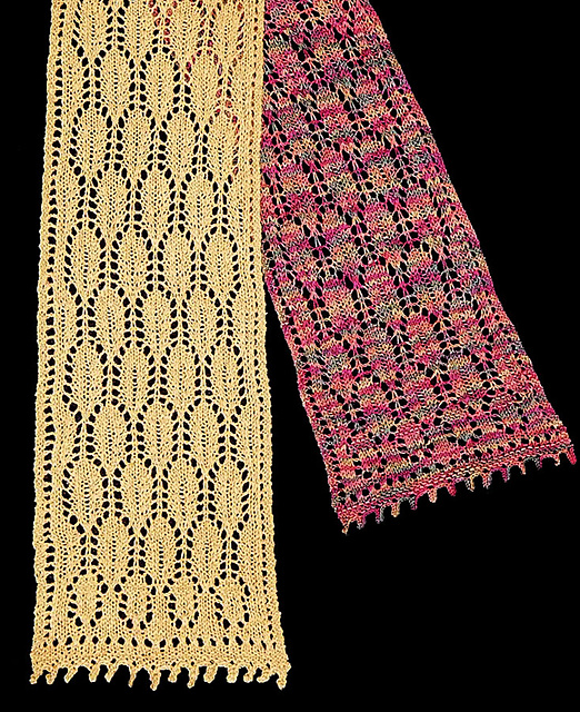 Oak Leaf & Acorn Scarf (AC-41)
