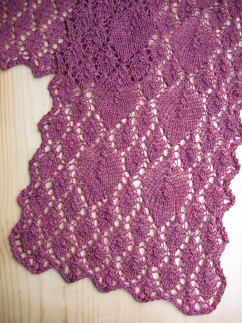 Autumn Lace Scarf