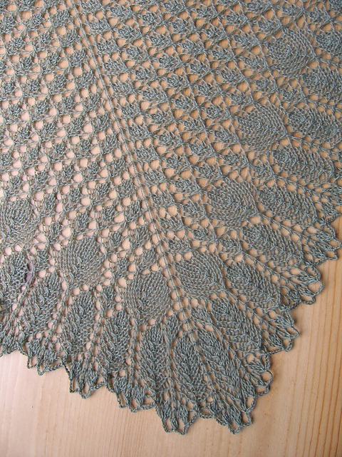 Deciduous Lace Shawl