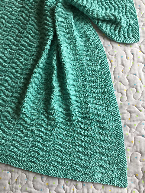 Flowing Baby Blanket