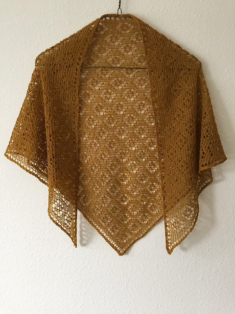 Buttercup Lace Shawl